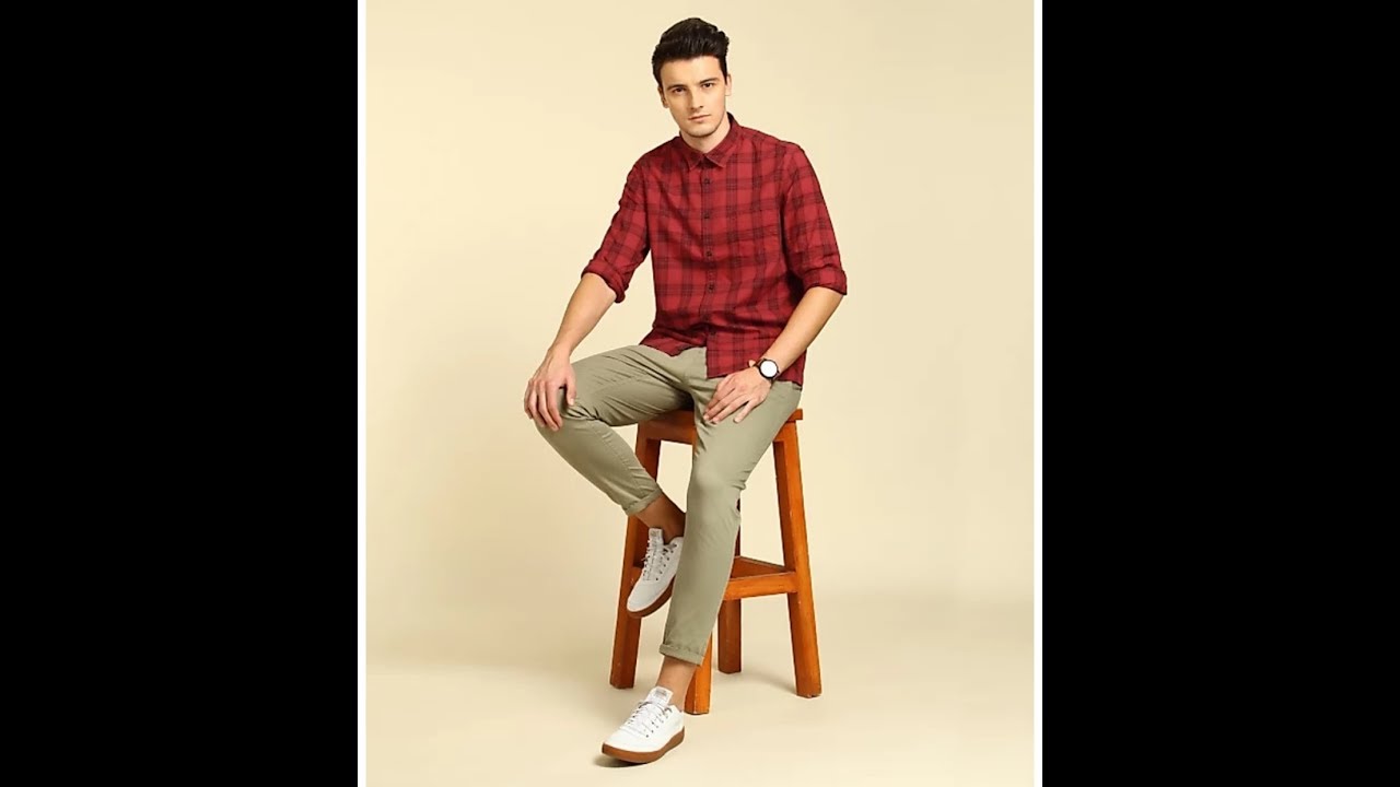 Indian Terrain Men's Checkered Casual Spread Shirt  | Available on Flipkart |