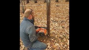 Using an Airless Stapler for Field Fence