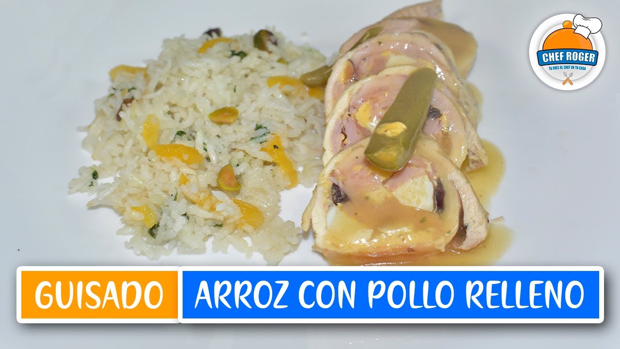 Arroz con pollo, a los frutos secos, menú completo, 2 recetas en 1 video | Chef Roger Oficial