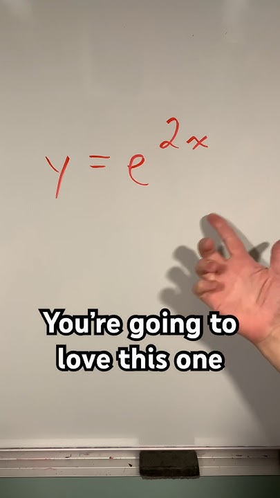 is-the-derivative-of-e-2x-this-simple-shorts-youtube