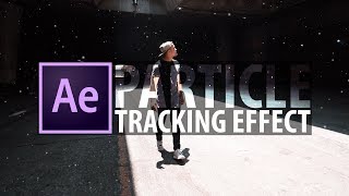 Tracking Particles To MOVING Videos | AFTER EFFECTS
