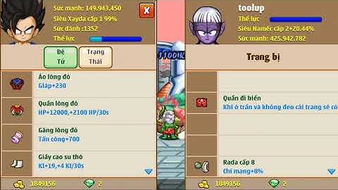 Ngọc Rồng Online: cách mở skill 2 đệ tử 100% ra Kamejoko