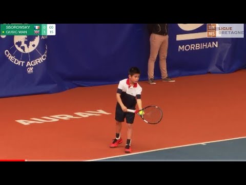 SBOROWSKY (FRA) vs GUSIC (GBR) - Open Super 12 Auray Tennis - Boys Final