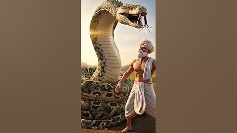 😱Brave Farmer vs The Python 🐍🔥#farmer #python #ai #shortsfeed #tiktokeffects #trending