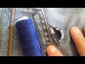 Comment réparer de manière invisible un trou dans votre pantalon jeans