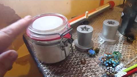 my minor lampwork torch and studio set up