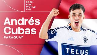 Vankuverio "Whitecaps" saugas Andrés Cubas pateko į Paragvajaus 2026 metų pasaulio čempionato sudėtį!