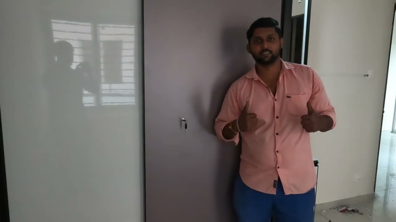 Aluminium super sliding walldrobe | two cash drawer with hanger facility |