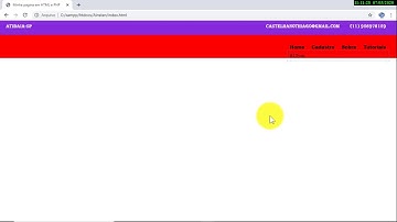 Criando um pequeno site (HTML, CSS e PHP com conexão com MySQL) PART 2