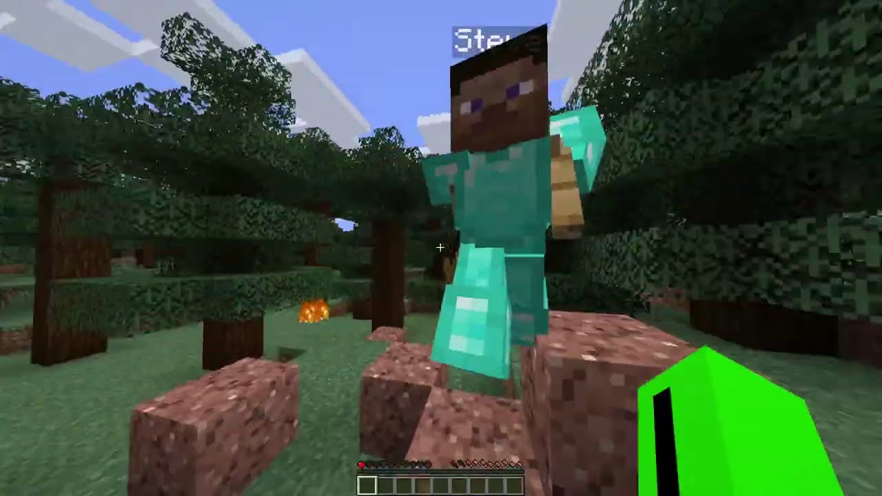 Minecraft: Speedrunner vs AI Hunter