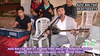 AZİZ BALTAK BİR AY DOĞAR YÖRE MALATYA ARGUAN Elektro Bağlama Org Darbuka Bonğolu UÇAK MÜZİK MEDYA15 Resimi