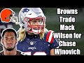 Browns Trade Mack Wilson to the Patriots for Chase Winovich