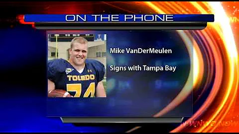 Mike VanDerMeulen talks to WNWO about NFL signing