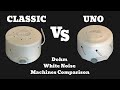 Dohm uno vs classic  yogasleep sound machine review  comparison  marpac