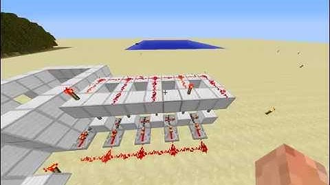 [Survival Redstone #1] 2 Input Expandable, Simple, and Cheap Combination Lock [Minecraft]