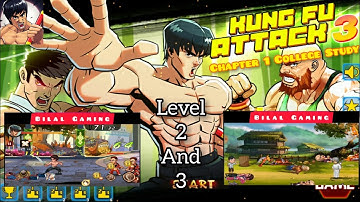 Kung Fu Attack 3: Karate King vs Kung Fu Master | Chapter 1 College Study Level 2 and 3 (Gameplay)