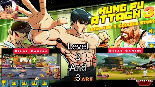 Kung Fu Attack 3: Karate King vs Kung Fu Master | Chapter 1 College Study Level 2 and 3 (Gameplay) screenshot 3