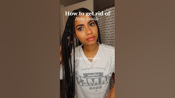 No more itchy scalp!😌 #boxbraids #hairhacks #knotlessbraids