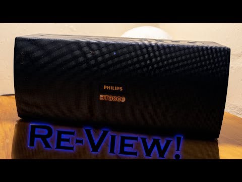 PHILIPS BT3000 Bluetooth Speaker Review! (Revisit)