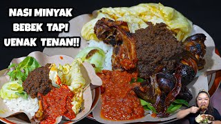 BUSET!! TERSEMBUNYI TAPI RAME BANGET MAKAN NASI MINYAK BEBEK DIBAWAH POHON!!