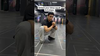 Unlock your deep squat..#fitness #fitnessreels #squat #gym #gymmotivation #mobility