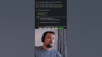 Here is how you can leverage parameterized tests