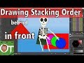 Groups, Ordering, Stacking Order and 3D on the Z-Axis - OpenToonz Tutorial