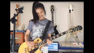 Video thumbnail of "Hotchkiss Bocchi playing K-On! song "わたしの恋はホッチキス" (My Love is a Stapler) Cover - Mina Pang 千齡-棉花樂隊"