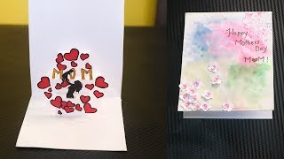 MOTHERS DAY POP-UP HEART CARD | DIY POP UP CARD |