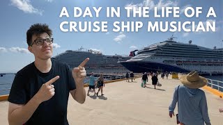 A DAY IN THE LIFE OF A CRUISE SHIP MUSICIAN - EMBARKATION DAY VLOG (Harry Michael)