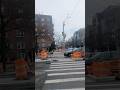 NYC Brooklyn crossing  Street 🎄in winter