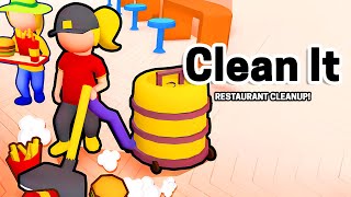 Clean It: Restaurant Cleanup! Gameplay | iOS, Android, Arcade - Simulation Game screenshot 2
