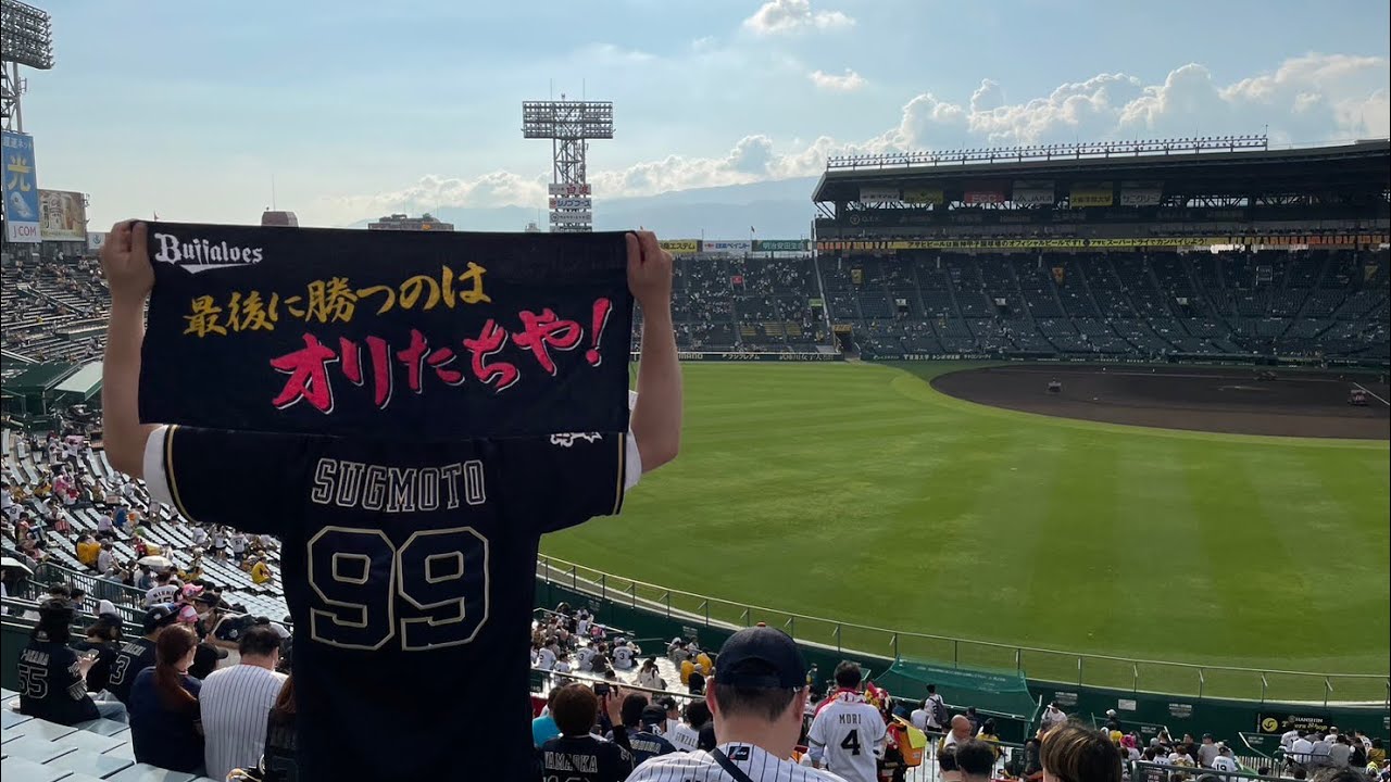 頓宮選手の同点ホームラン＋杉本選手の勝ち越しホームラン　2023.06.15