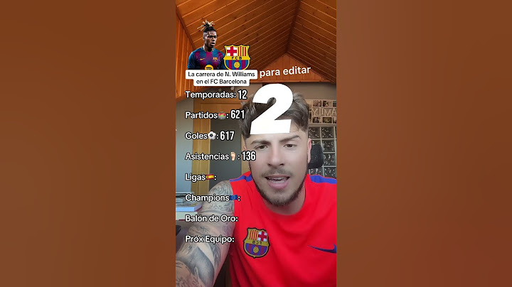 Como hubiese sido la carrera de Nico Williams en el Barça?🤔 #simulacion #carrera #nicowilliams #fcb