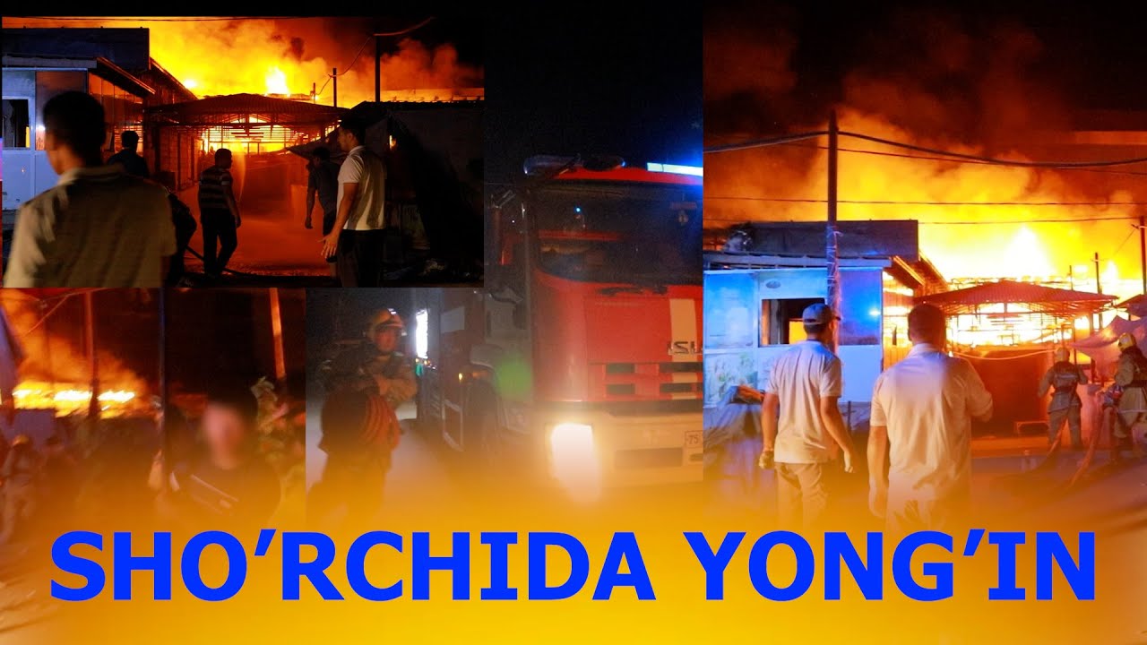 Sho'rchida yong'in 04.08.2025