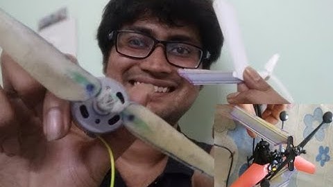 How to make drone propellers at home. The failures and the scientific reason behind it.