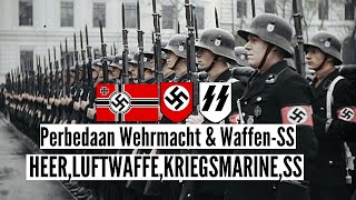 PERBEDAAN WEHRMACHT & SS