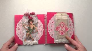 Valentine themed flip book
