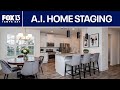 Misleading AI home staging