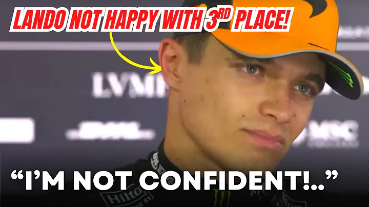 Lando Norris NOT HAPPY Response with his 3rd Place in Bahrain GP