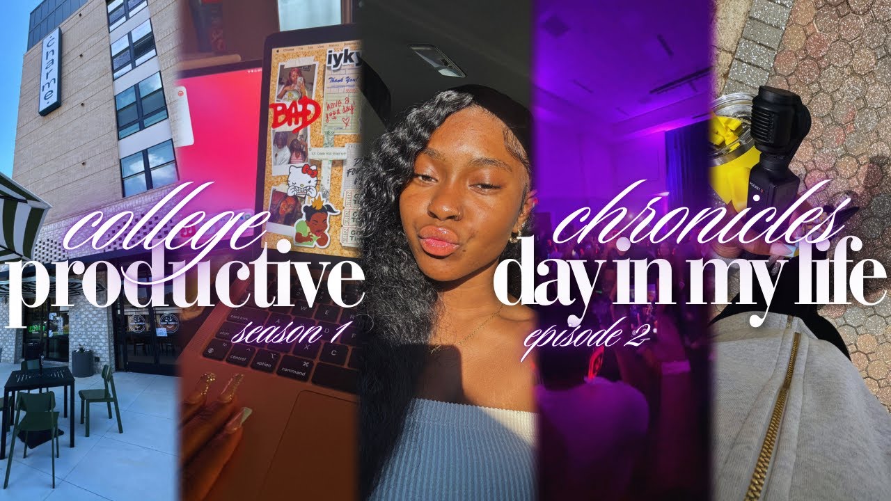 College Chronicals Ep. 2 | Productive Day in My Life | GSU College Vlog ...