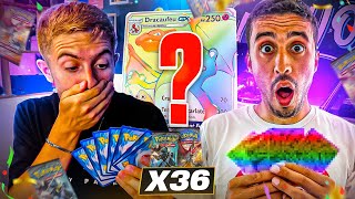 MEGA OUVERTURE DE 36 BOOSTER RARE POKEMON (objectif dracaufeu)