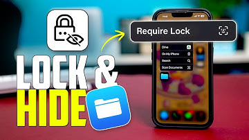 How to Lock and Hide iPhone Files App on iPhone | Secure Files App Easily