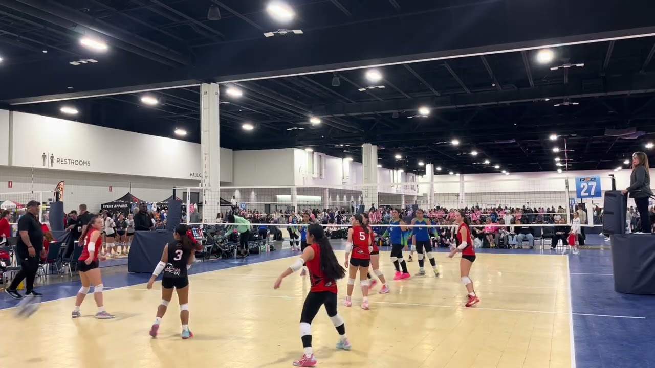 Game 3 Nona Volleyball Academy 14 Elite Gio Vs  Miami Bombers Set 1