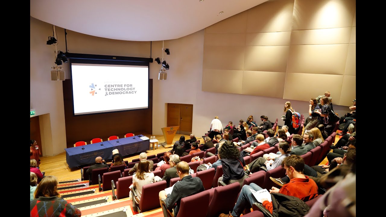 Panel 1: What will it take for technology to work for democracy?