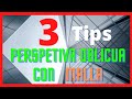 3 TICS En PERSPECTIVA OBLICUA con Malla o Rejilla