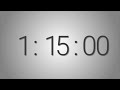 75 Minutes (1 hr. 15 min.)  countdown Timer - Beep at the end | Simple Timer (seventy five min)