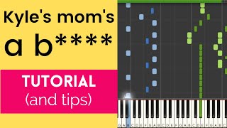 TUTORIAL: Kyle's mom's a big fat bitch piano cover - South Park piano
