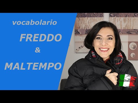 Video: Freddo è un avverbio?