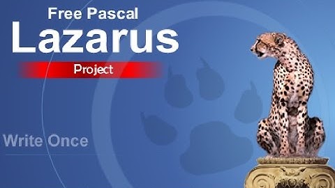 Como programar em Delphi e Lazaurs Curso  - Aula 1 -  how to program in Delphi and Lazarus classes